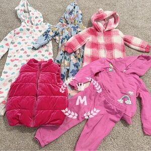 Carter's / Gymboree Hooded Jumpsuits/Matching Sets/ Vest Bundles Size: 18-24M